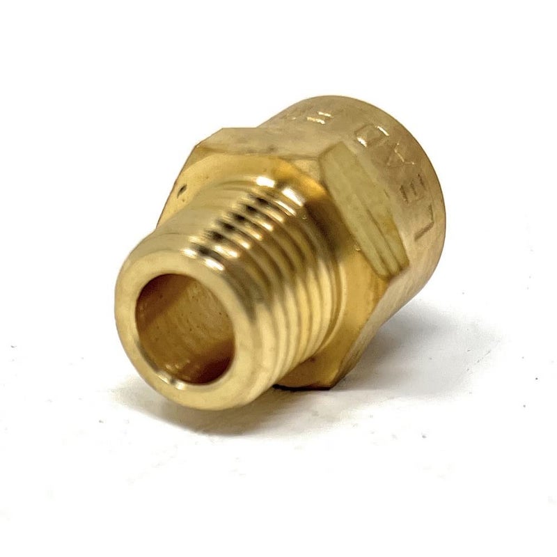 Cascada Showers G Thread (British BSPP) Male to NPT Thread Female Pipe Fitting Adapter - Lead-Free Adapter (1/4" x 1/4" (1 Piece)) - Image 3
